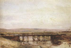 Eugene Isabey The Wooden Bridge (mk05)